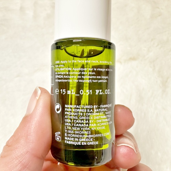 NEW Korres Santorini Grape Velvet Skin Drink 15ml - Picture 4 of 7